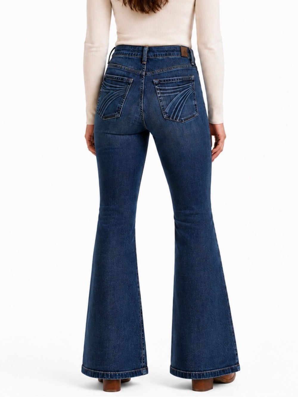 7 For All Mankind Boot Cut Jeans Dark Wash Size 28